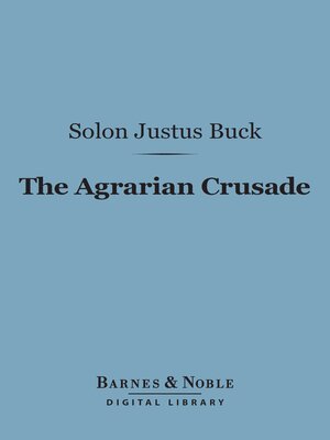 cover image of The Agrarian Crusade (Barnes & Noble Digital Library)